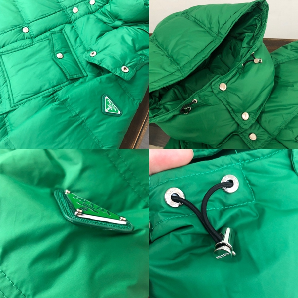 ハイクオリティダウンジャケット細部ディテール